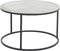 Light & Living Salontafel Talca - Nikkel - Ø75cm +Ø67,5cm - Modern