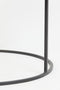 Light & Living Salontafel Thizas - Ruw nikkel/Zwart - S/2