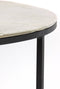 Light & Living Salontafel Thizas - Ruw nikkel/Zwart - S/2