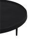 Light & Living Salontafel Tobias - Zwart - Ø75cm - Modern