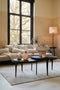 Light & Living Salontafel Tobias - Zwart - Ø75cm - Modern