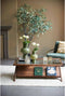 Light & Living Salontafel Yuki - Bruin - 112x70x41cm - Modern