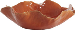 Light&living Schaal 34x31x11 cm BANDA keramiek oranje