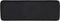 Light&living Schaal 38x12,5x1,5 cm BURLY mat zwart