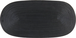 Light&living Schaal 55x28x3 cm MATANCITO mat zwart