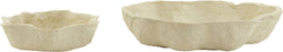 Light & Living - Schaal BABUR - Ø50x9cm - Bruin - Set van 2