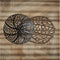 Light & Living - Schaal GALAXA - Ø35.5x14cm - Zwart
