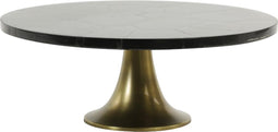 Light & Living Schaal Layo - Zwart - Ø40cm - Modern