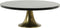 Light & Living Schaal Layo - Zwart - Ø40cm - Modern