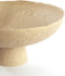 Light&living Schaal op voet Ø38,5x17,5 cm OTA zand+licht bruin gespikkeld