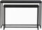 Light & Living - Side BRYSON - 120x40x82cm - Zwart - Set van 2