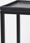 Light & Living - Side KENDRA - 121x35x80cm - Zwart