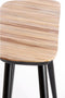 Light & Living Side table Biboera - Naturel/Zwart - 118x37x82cm - Modern