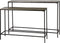Light & Living Side table Hartsville - Brons/Zwart - Set