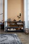 Light & Living Side table Ylaya - Antiek Zwart - 140x35x80,5cm - Modern