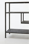 Light & Living Side table Ylaya - Antiek Zwart - 140x35x80,5cm - Modern