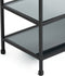 Light & Living Sidetable Aino - 140cm - Mat Zwart