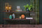Light & Living Sidetable Chisa Zwart 70 x 150 x 40