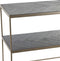 Light & Living Sidetable Chisa Zwart 70 x 150 x 40