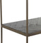 Light & Living Sidetable Chisa Zwart 70 x 150 x 40