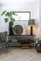 Light & Living Sidetable Chisa Zwart 70 x 150 x 40