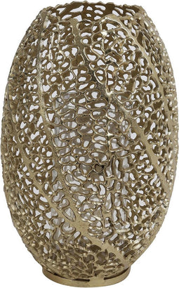Light & Living Sinula Windlicht - Antiek Goud - Ø25,5x38 cm