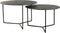 Light & Living Socos Salontafel - Antiek Olie Brons - Ø65 + Ø75 cm