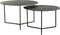Light & Living Socos Salontafel - Antiek Olie Brons - Ø65 + Ø75 cm