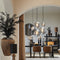 Light & Living - Spiegel ESPEJO - 116x1.5x116cm - Zwart