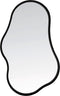 Light & Living Spiegel Levu - Mat zwart - 39x4x59.5cm - Modern