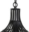 Light & Living Stella Hanglamp - Mat Zwart - Ø38x46cm
