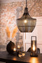 Light & Living Stella Hanglamp - Mat Zwart - Ø38x46cm