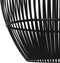 Light & Living Stella Hanglamp - Mat Zwart - Ø38x46cm
