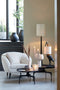 Light & Living - Stoel ALMOND - 91x71x77cm - Wit