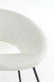 Light & Living Stoel Antony - Crème - Bouclé