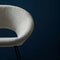 Light & Living Stoel Antony - Crème - Bouclé