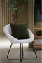 Light & Living Stoel Antony - Crème - Bouclé