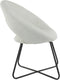 Light & Living Stoel Antony - Crème - Bouclé