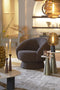 Light & Living - Stoel AVORIA - 92x82x77cm - Bruin