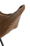 Light & Living Stoel BUTTERFLY - Leer Bruin
