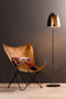 Light & Living Stoel BUTTERFLY - Leer Bruin