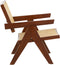 Light & Living - Stoel RENU - 70x60x71cm - Bruin