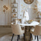 Light & Living - Tafel LEYDA - Ø100x78cm - Wit