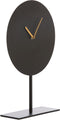 Light & Living Tafelklok Waiwo - Zwart/Goud - 30x10x45,5cm - Modern,Luxe - Kerst cadeau - Kerst cadeautjes - Cadeau vrouw - Cadeau man - Cadeau voor haar - Cadeau voor hem - Kerstcadeau - Kerst kado - Kado man - Kado vrouw