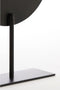 Light & Living Tafelklok Waiwo - Zwart/Goud - 30x10x45,5cm - Modern,Luxe - Kerst cadeau - Kerst cadeautjes - Cadeau vrouw - Cadeau man - Cadeau voor haar - Cadeau voor hem - Kerstcadeau - Kerst kado - Kado man - Kado vrouw