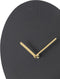 Light & Living Tafelklok Waiwo - Zwart/Goud - 30x10x45,5cm - Modern,Luxe - Kerst cadeau - Kerst cadeautjes - Cadeau vrouw - Cadeau man - Cadeau voor haar - Cadeau voor hem - Kerstcadeau - Kerst kado - Kado man - Kado vrouw
