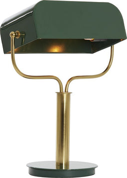 Light&living Tafellamp 37x14x43 cm AYER glanzend donker groen+goud
