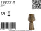 Light & Living Tafellamp Aboso - Brons - Ø18cm - Modern - Kerst cadeau - Kerst cadeautjes - Cadeau vrouw - Cadeau man - Cadeau voor haar - Cadeau voor hem - Kerstcadeau - Kerst kado - Kado man - Kado vrouw