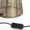 Light & Living Tafellamp Aboso - Brons - Ø18cm - Modern