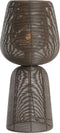 Light & Living Tafellamp Aboso - Bruin - Ø24cm - Modern - Kerst cadeau - Kerst cadeautjes - Cadeau vrouw - Cadeau man - Cadeau voor haar - Cadeau voor hem - Kerstcadeau - Kerst kado - Kado man - Kado vrouw